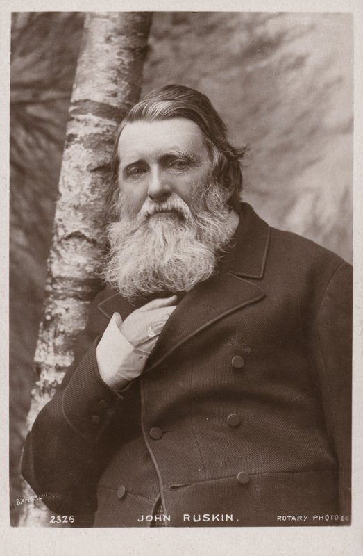 John Ruskin by English Photographer