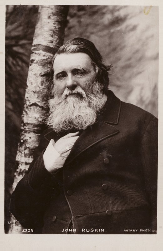 John Ruskin by English Photographer