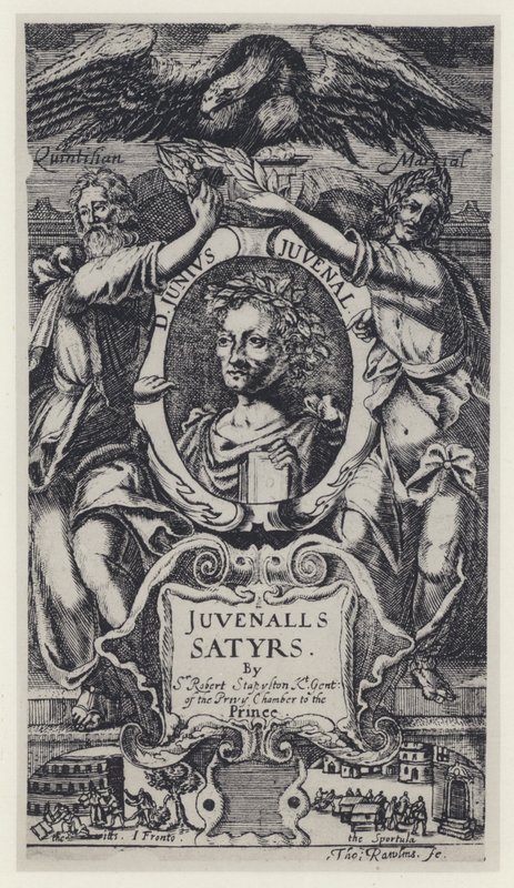 Juvenal, Satyrs, Tr Sir R Stapleton, H Moseley 1647 by English Photographer
