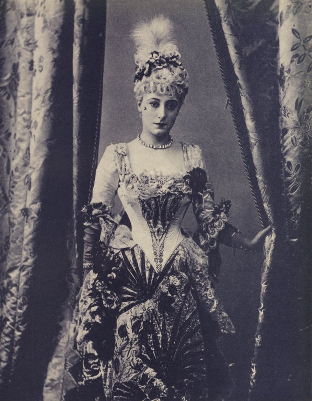 Kate Vaughan, English Gaiety Theatre Actress (b/w photo) by English Photographer