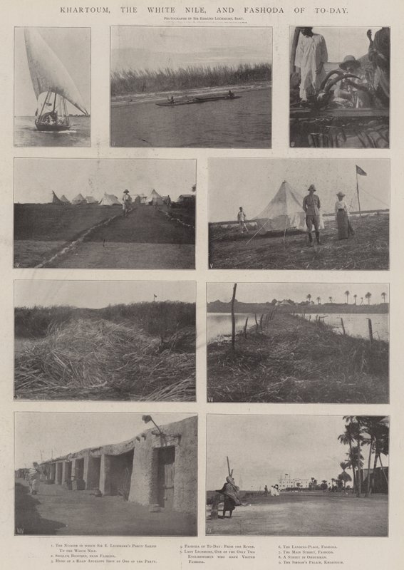 Khartoum, the White Nile, and Fashoda of Today by English Photographer