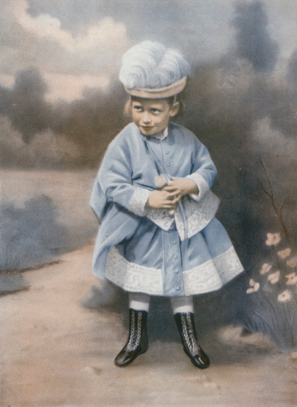 King George V as a Young Child, Sandringham, Norfolk, 1868 by English Photographer