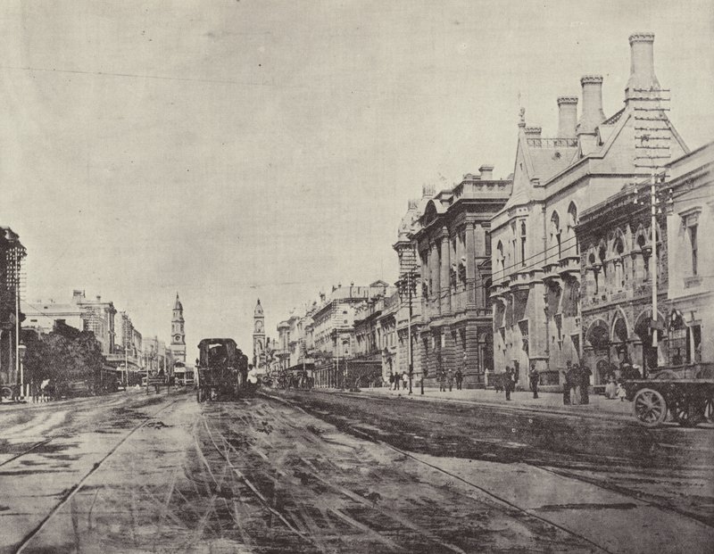 King William Street, Adelaide by English Photographer