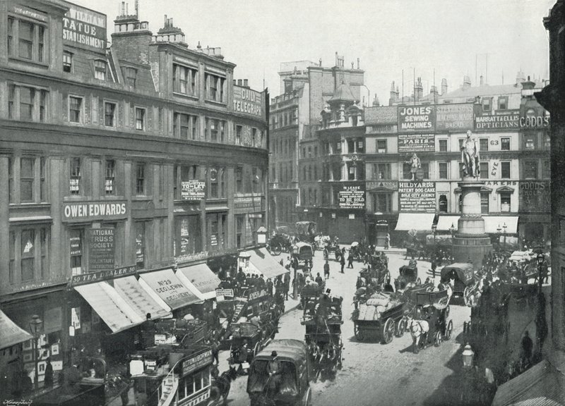King William Street, the Cannon Street End, Showing King William