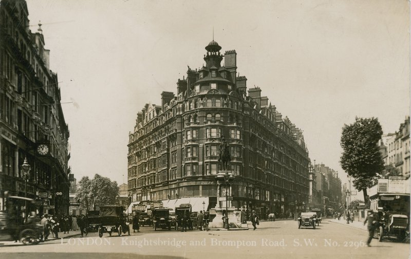 Knightsbridge and Brompton Road, SW, London by English Photographer