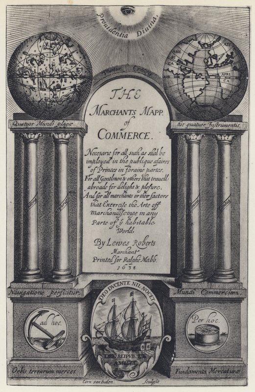 L Roberts, The Merchants Mapp of Commerce, R Mabb 1638 by English Photographer