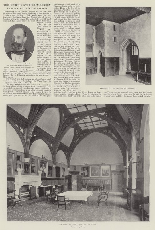 Lambeth and Fulham Palaces by English Photographer