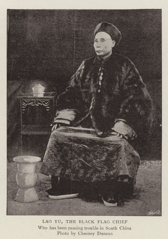 Lao Yu, the Black Flag Chief by English Photographer