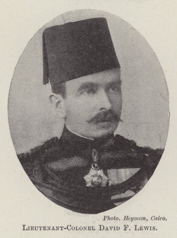 Lieutenant-Colonel David F Lewis by English Photographer