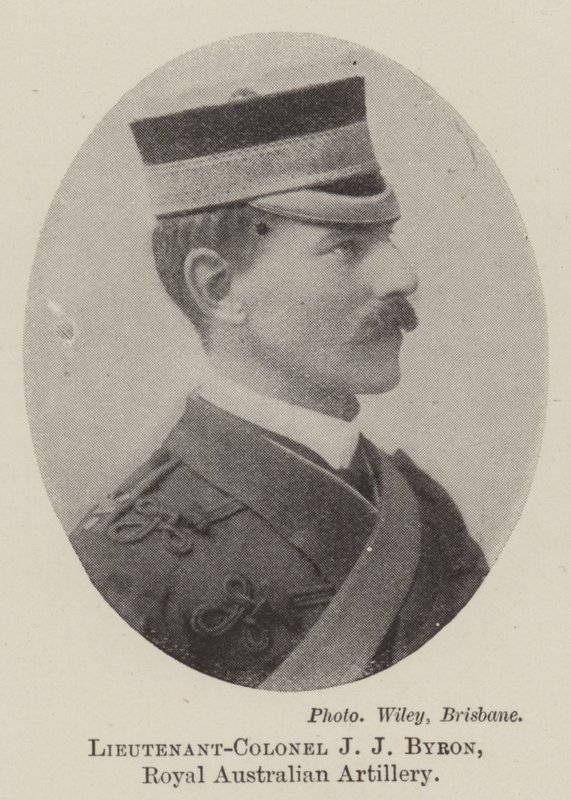 Lieutenant-Colonel J. J. Byron, Royal Australian Artillery by English Photographer