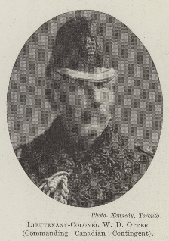 Lieutenant-Colonel W D Otter, commanding Canadian Contingent by English Photographer