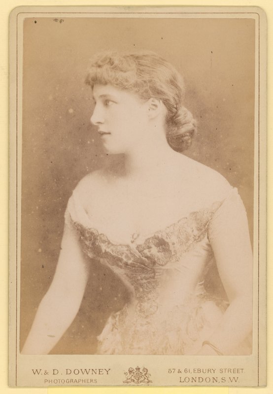 Lillie Langtry, actress by English Photographer