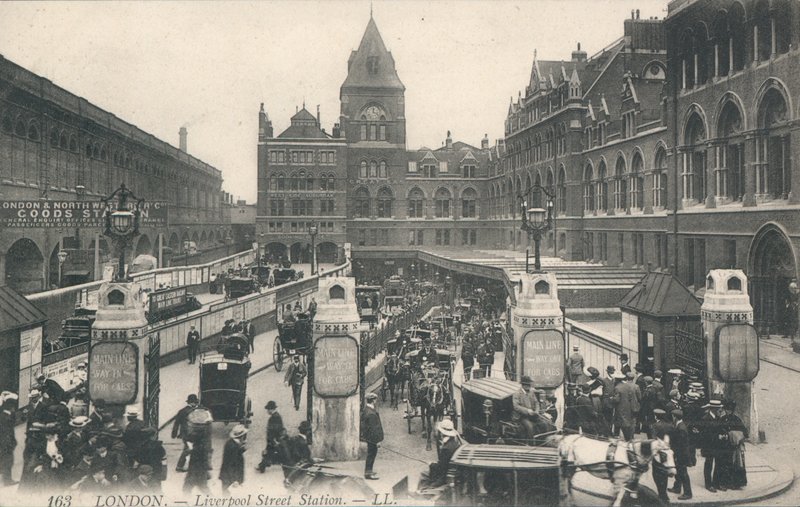 Liverpool Street station, London by English Photographer