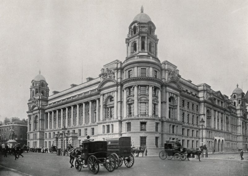 London: War Office, Whitehall by English Photographer