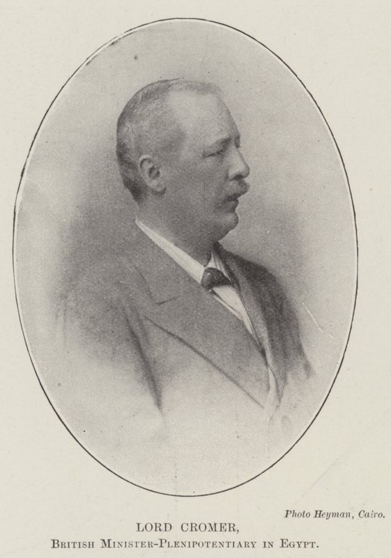 Lord Cromer, British Minister-Plenipotentiary in Egypt by English Photographer