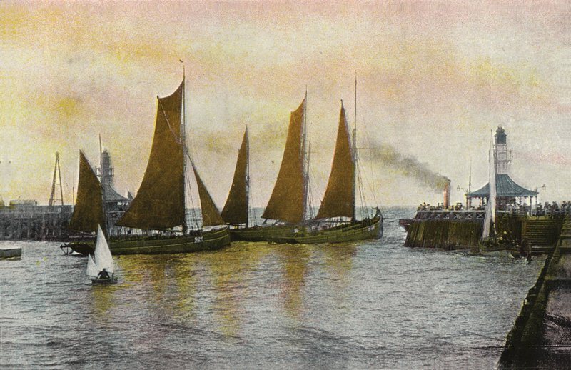 Lowestoft Harbour by English Photographer