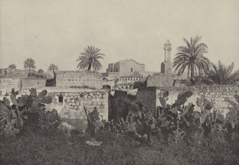 Lydda, the Ancient Lod of the Old Testament, where the Apostle Paul restored the sick Aeneas by English Photographer