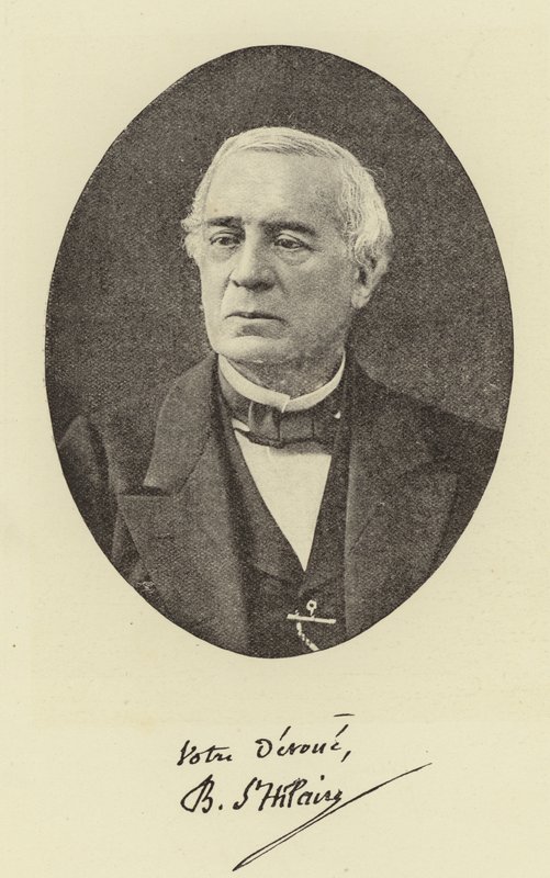 M Barthelemy St Hilaire by English Photographer