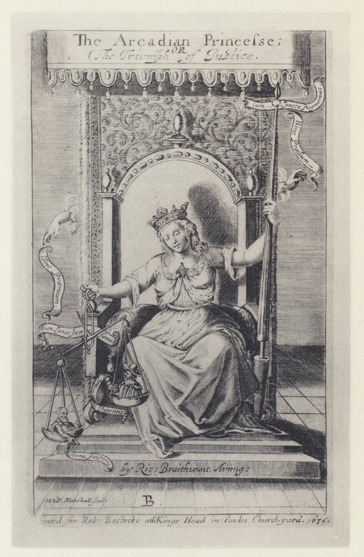 M Silesio, The Arcadian Princess, Tr R Brathwait, T Harper for Bostocke 1635 by English Photographer