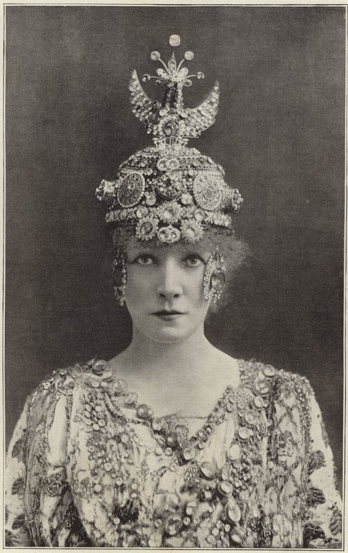 Madame Sarah Bernhardt as Theodora by English Photographer