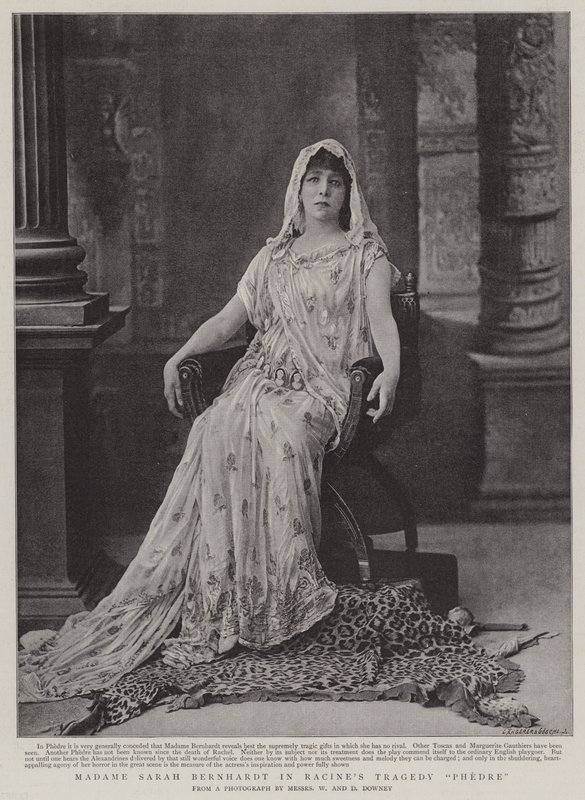 Madame Sarah Bernhardt in Racine