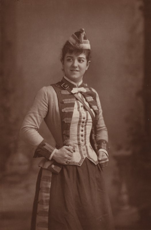 Mademoiselle Zelie de Lussan by English Photographer