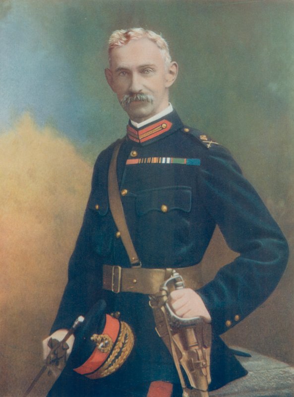 Major-General G. Barton, Commanding the Sixth Infantry Brigade by English Photographer