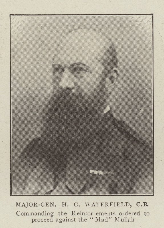 Major-General H G Waterfield, CB by English Photographer