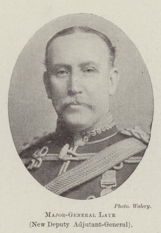 Major-General Laye, New Deputy Adjutant-General by English Photographer