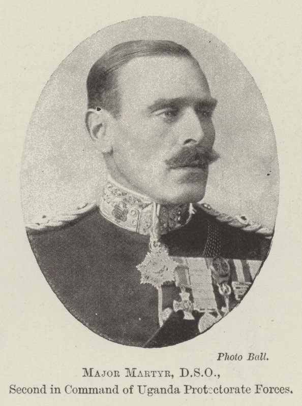 Major Martyr, DSO, Second in Command of Uganda Protectorate Forces by English Photographer