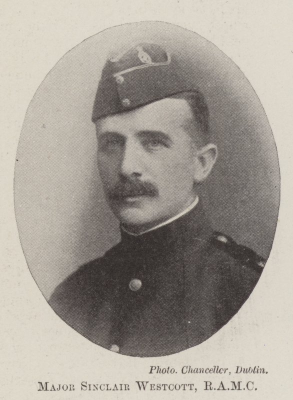Major Sinclair Westcott, RAMC by English Photographer