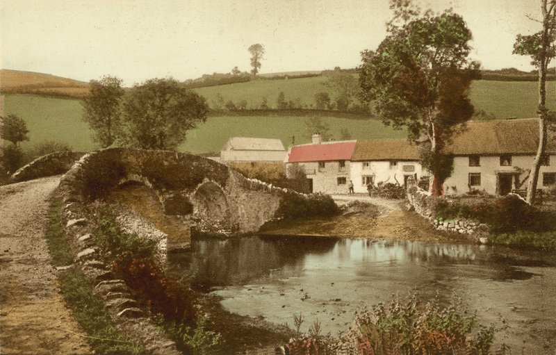 Malmsmead, Lorna Doone Farm by English Photographer