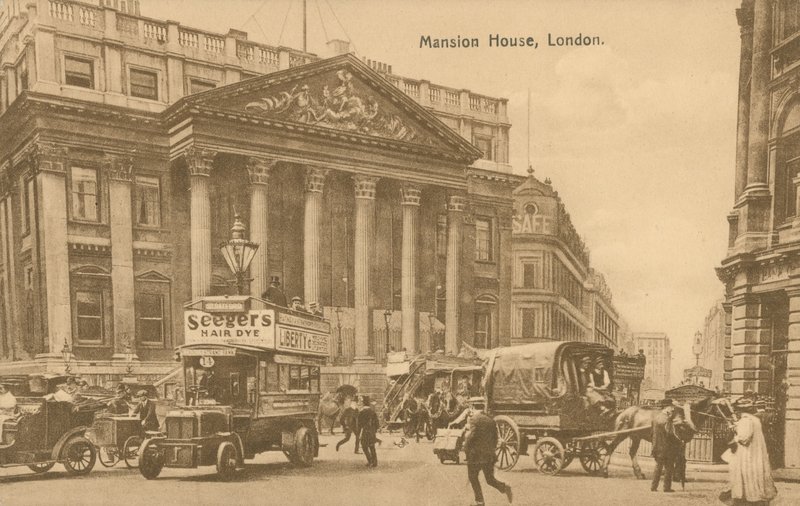 Mansion House, London by English Photographer