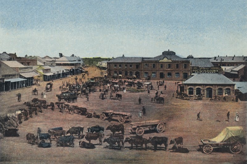 Market Square, Kimberley by English Photographer