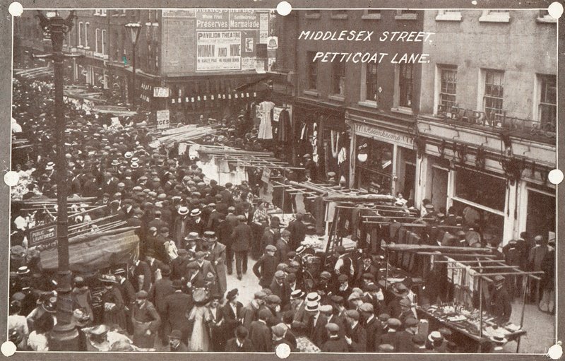 Middlesex Street on Petticoat Lane by English Photographer