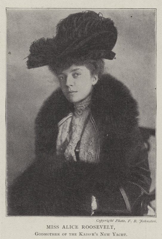 Miss Alice Roosevelt, Godmother of the Kaiser