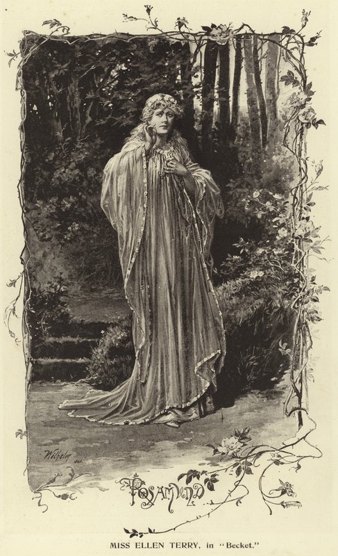 Miss Ellen Terry, in Becket by English Photographer