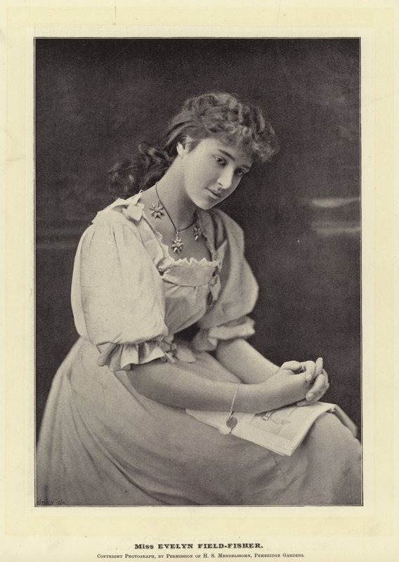 Miss Evelyn Field-Fisher by English Photographer