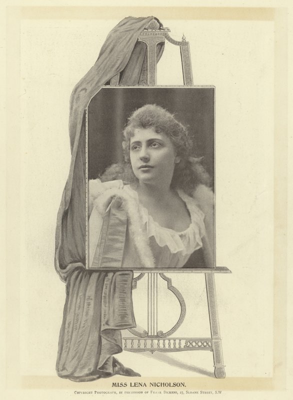 Miss Lena Nicholson by English Photographer
