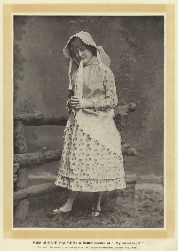 Miss Minnie Palmer: a Reminiscence of My Sweetheart by English Photographer
