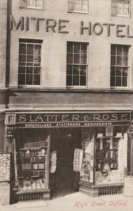 Mitre Hotel and Slatter and Rose, High Street, Oxford by English Photographer