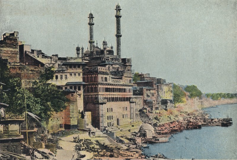 Mosque of Aurungzebe by English Photographer