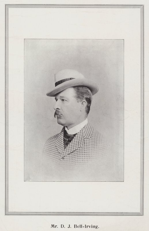 Mr D J Bell-Irving by English Photographer
