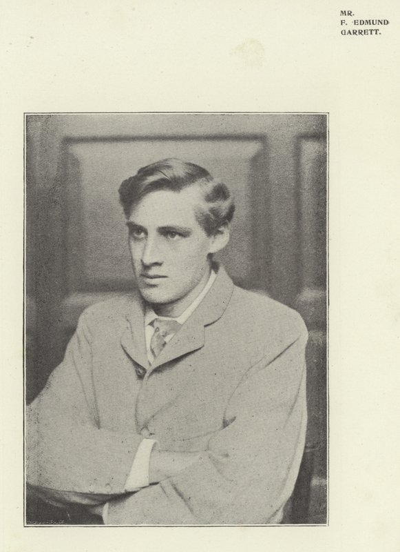 Mr F Edmund Garrett by English Photographer