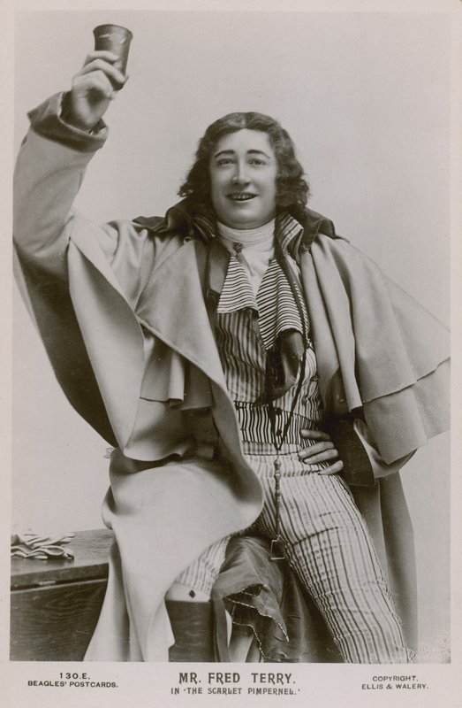 Mr Fred Terry, in The Scarlet Pimpernel by English Photographer