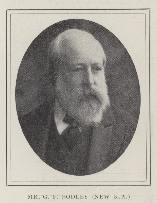 Mr G F Bodley, New RA by English Photographer