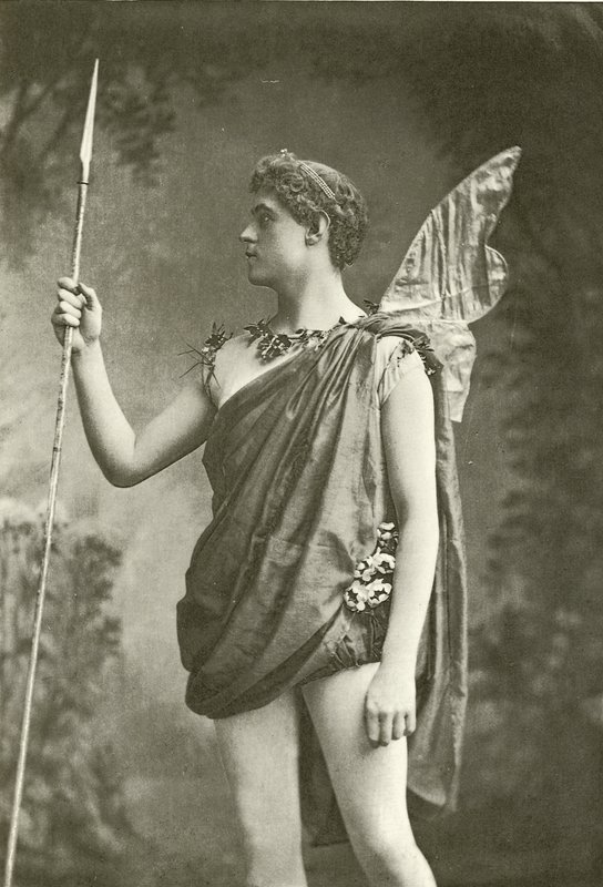 Mr Otto Stuart as Oberon by English Photographer