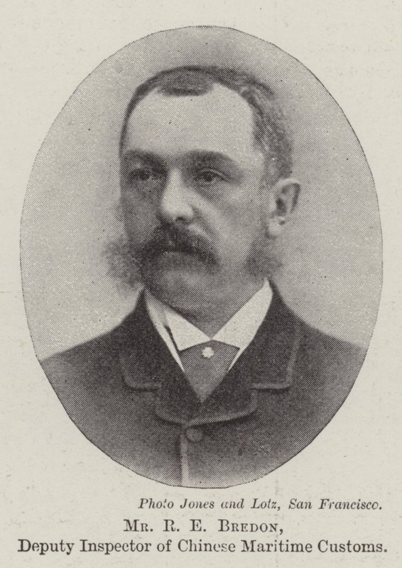 Mr R E Bredon, Deputy Inspector of Chinese Maritime Customs by English Photographer