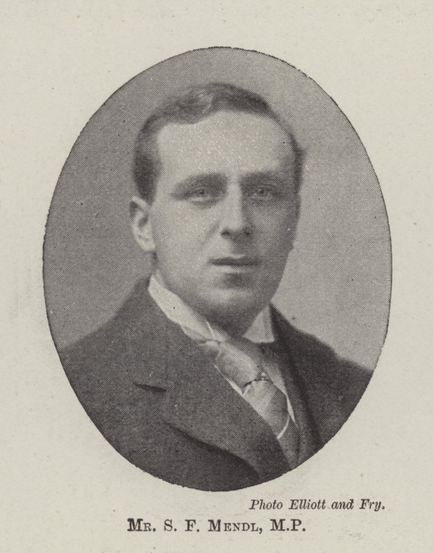 Mr S F Mendl, MP by English Photographer