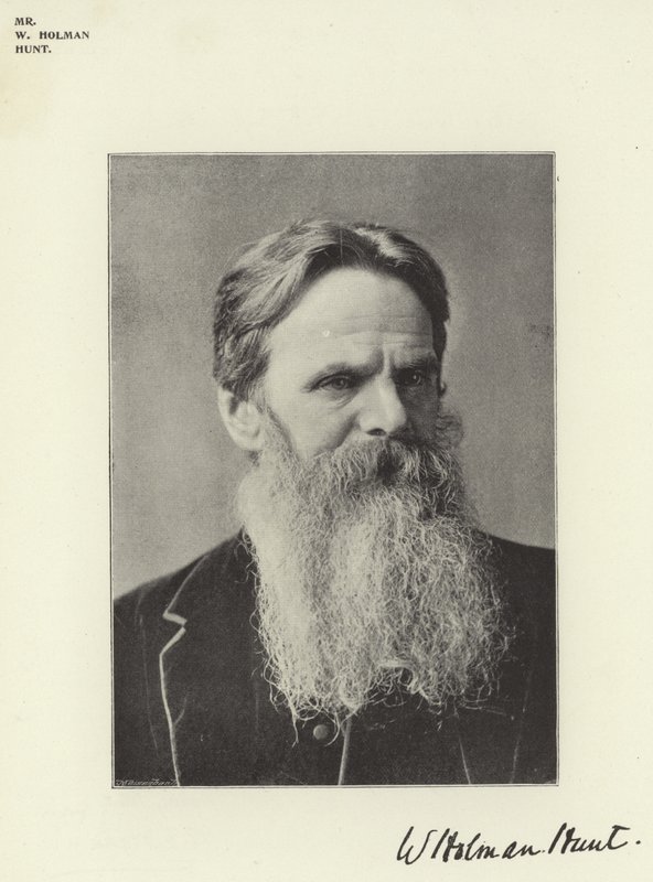 Mr W Holman Hunt by English Photographer